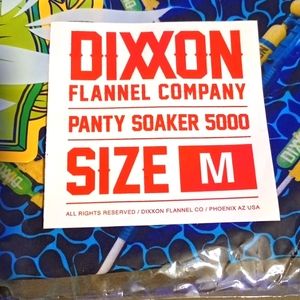 1 Dixxon Short Sleeve Button Up Panty Soaker 5000 Women's Sz. M, NWT